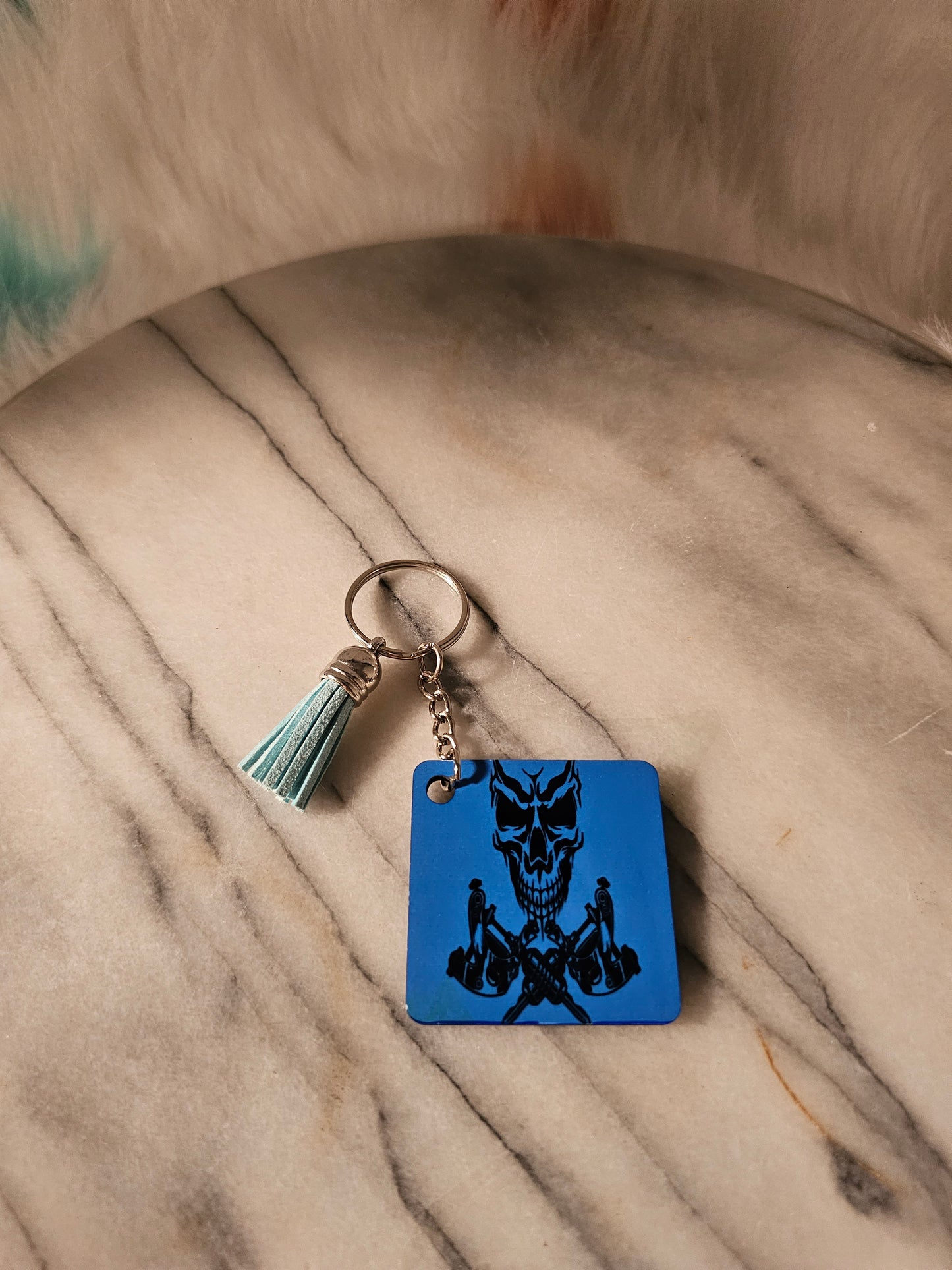 Sublimation square I am going to get you Keychain