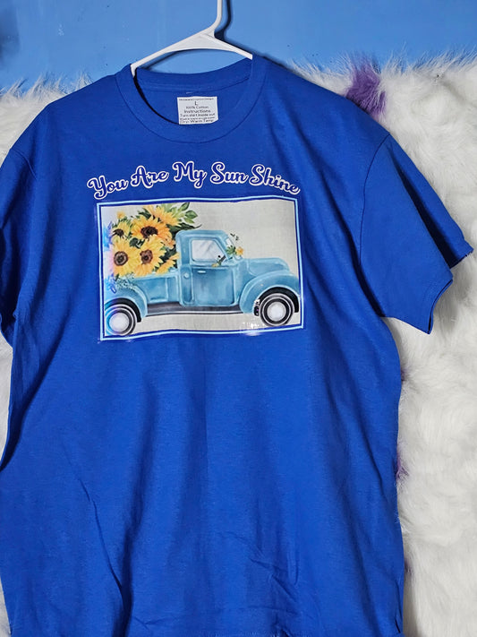 You are my sunshine blue T Shirt