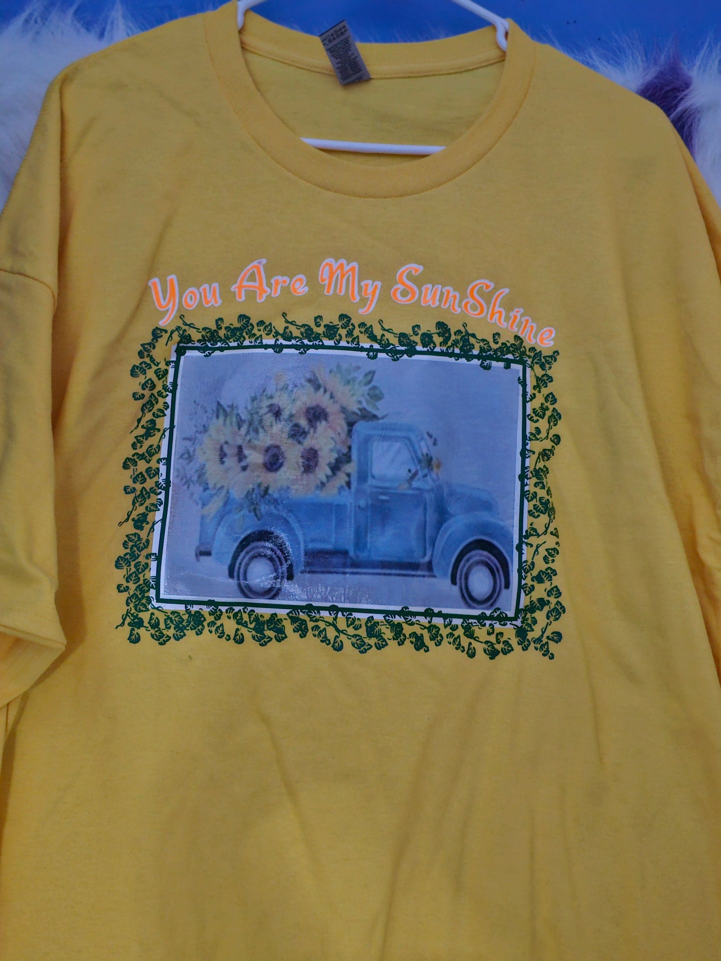 You are my sunshine in yellow