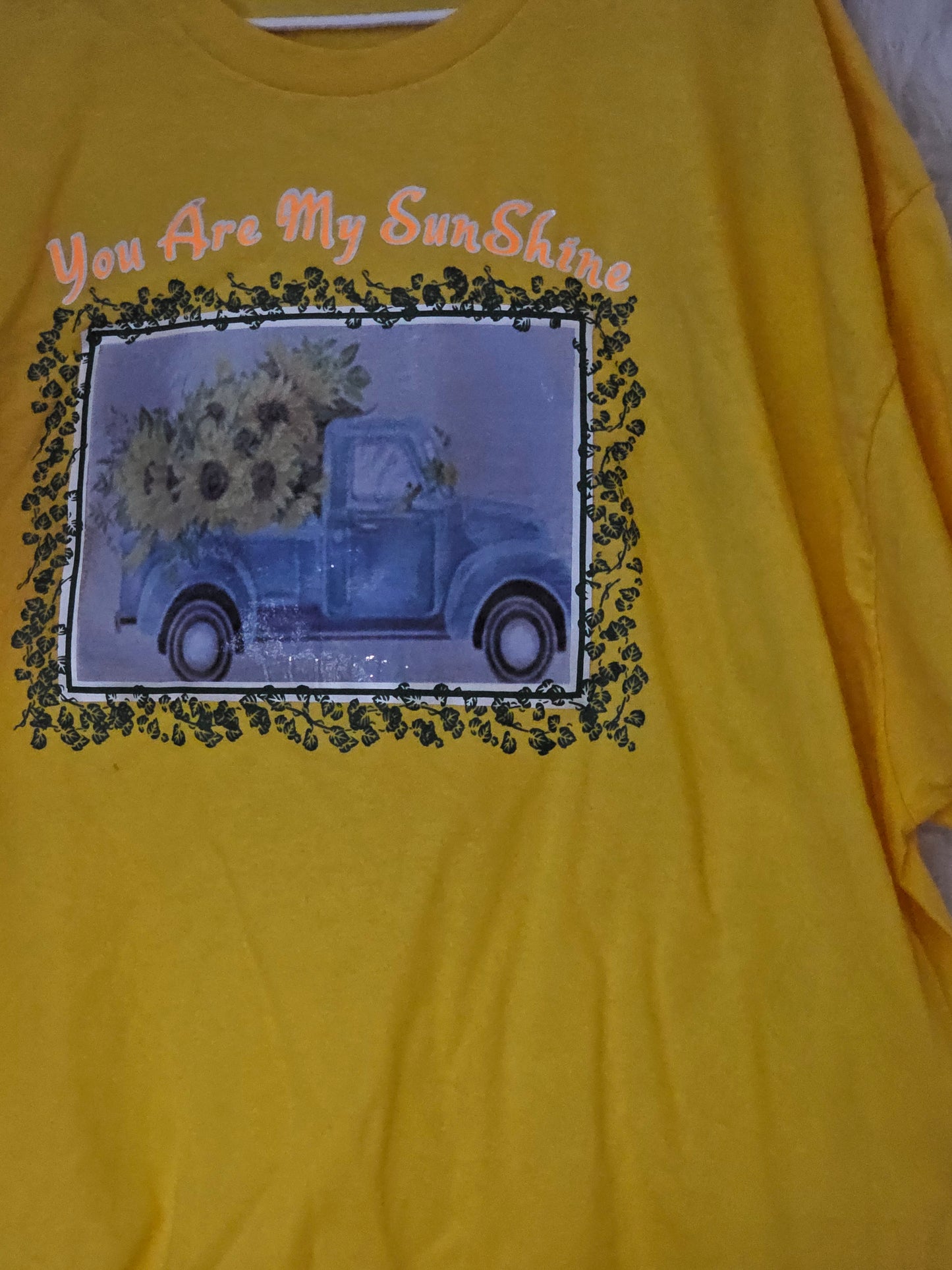 You are my sunshine in yellow