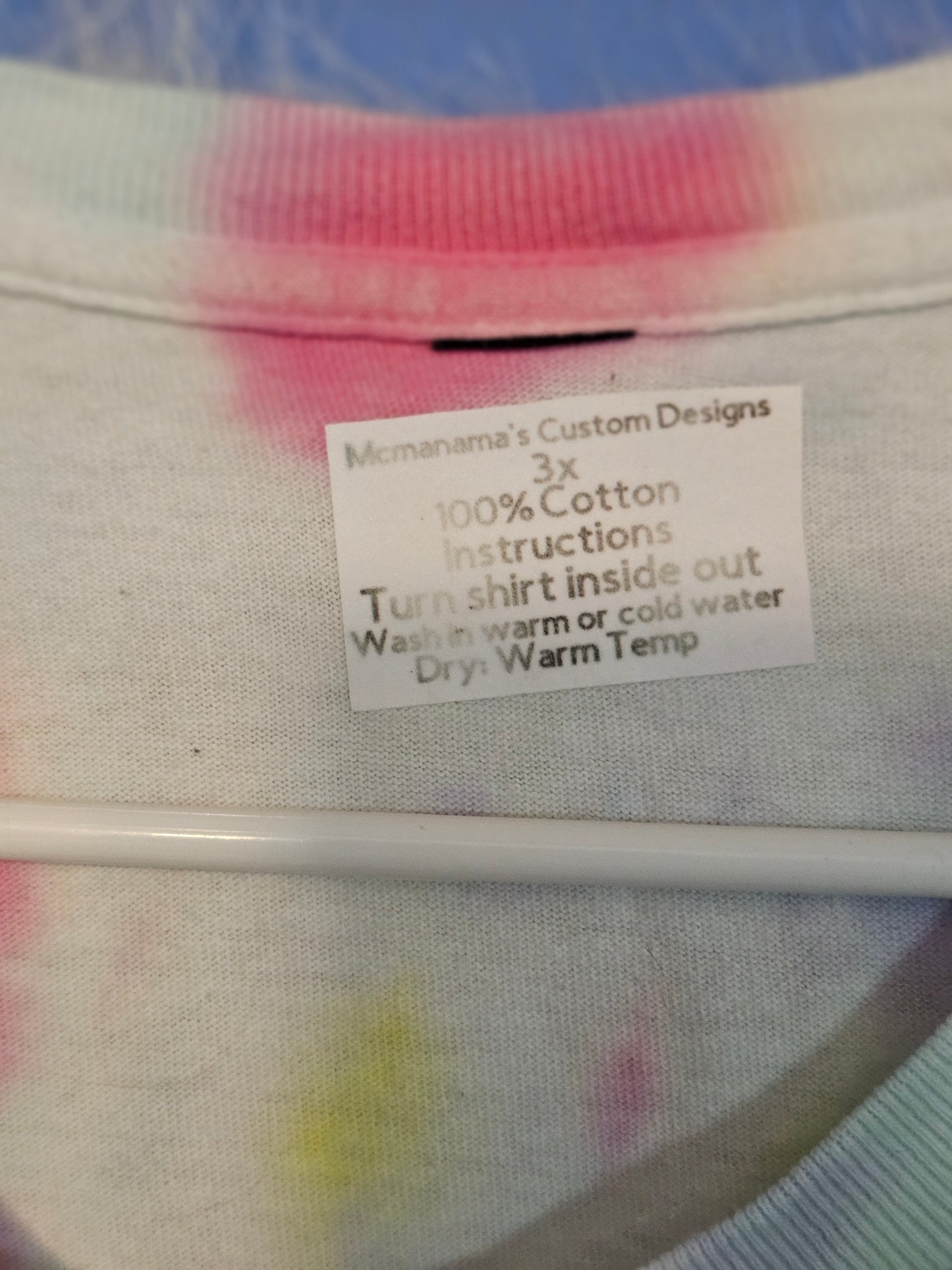 Size 3x 1%cotton What are you looking my hooters tie die shirt