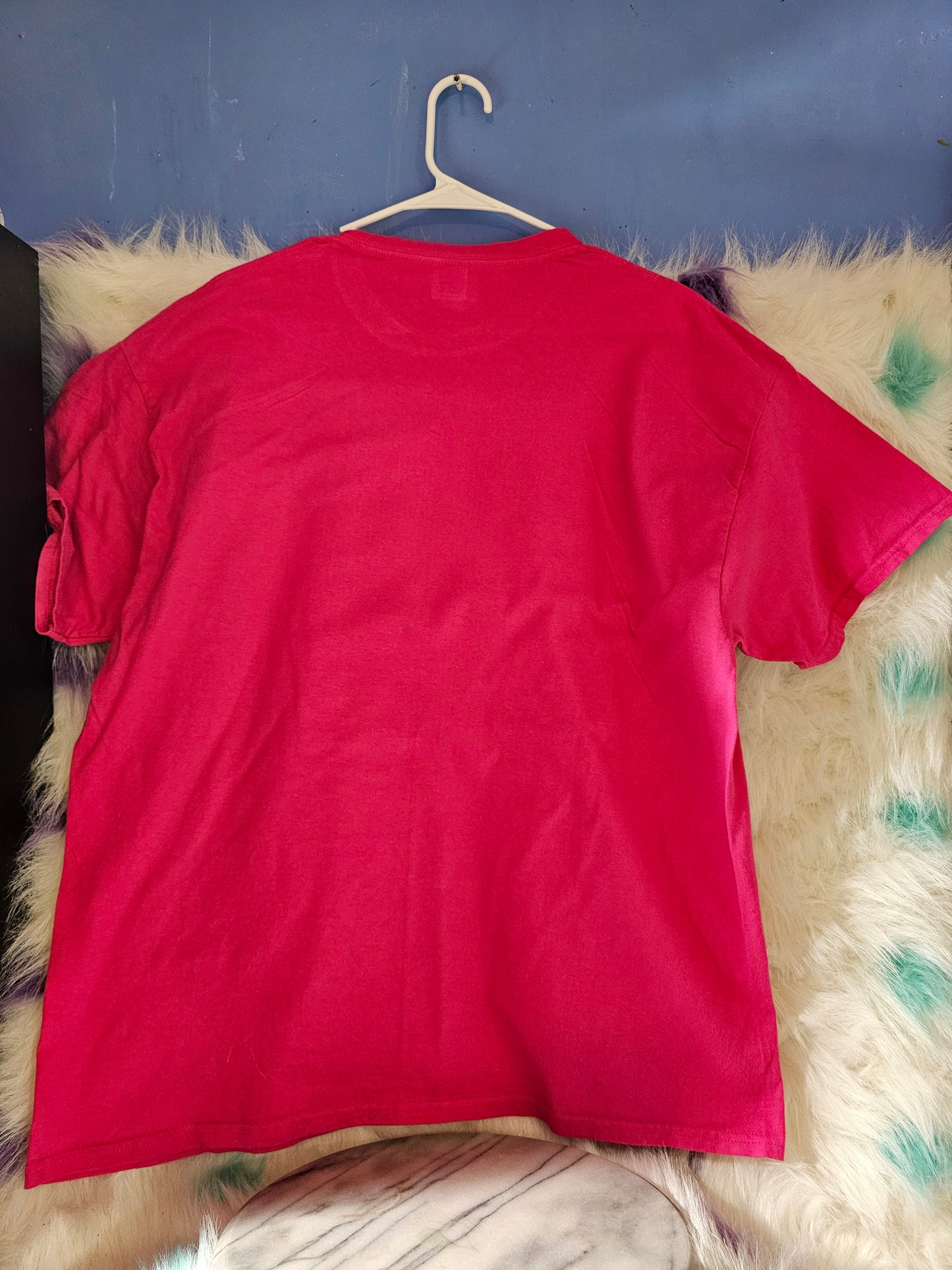 Size XL 100% cotton Pink Santa Tshirt