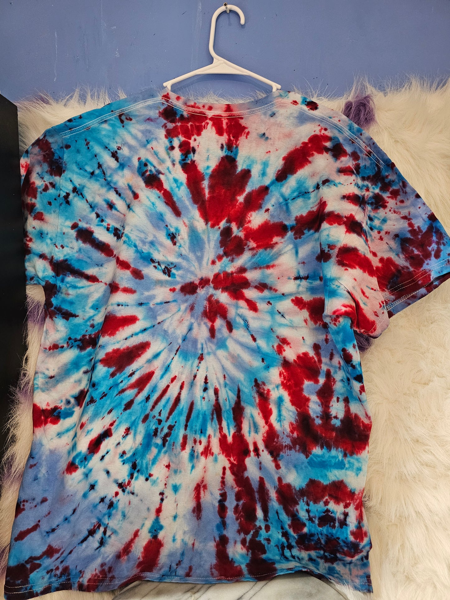 Size XL 100% cotton tye dye celebration of July 4th Tshirt
