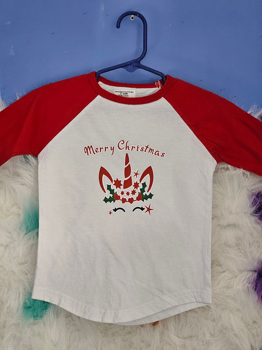 2T Toddler 100% cotton Merry Christmas Tshirt