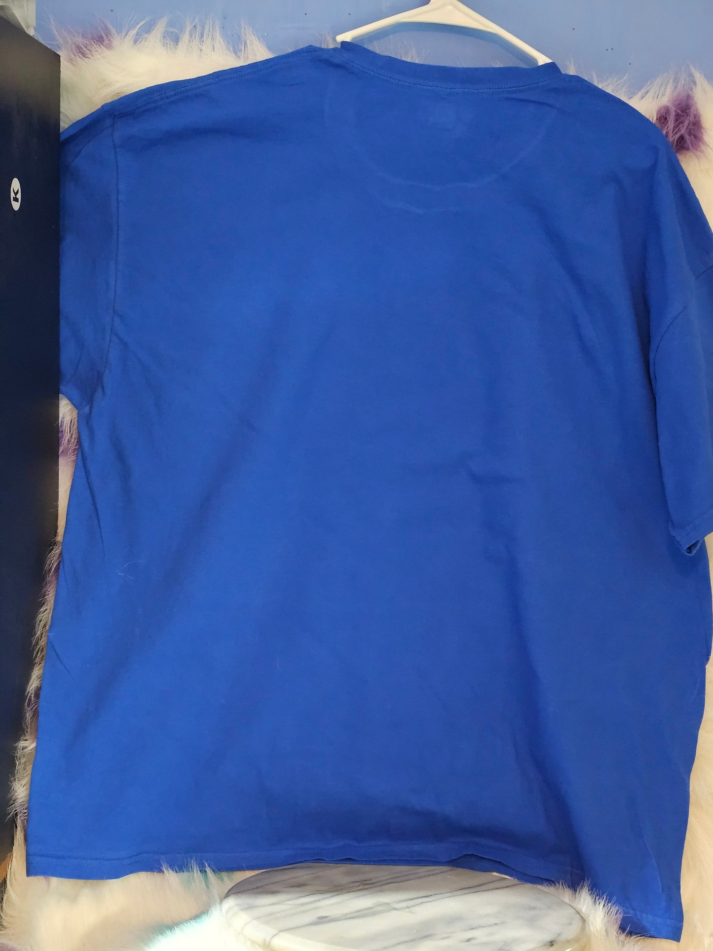 Size 2X 100% cotton blue flip flops Tshirt