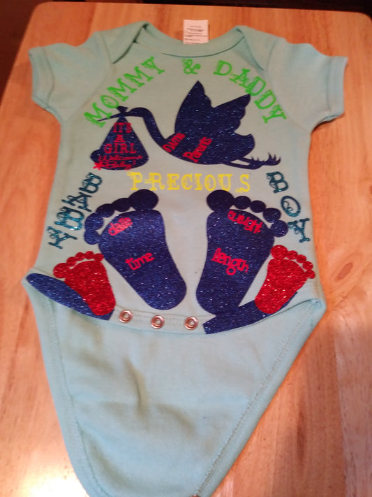 Baby Boy Personalized onesies