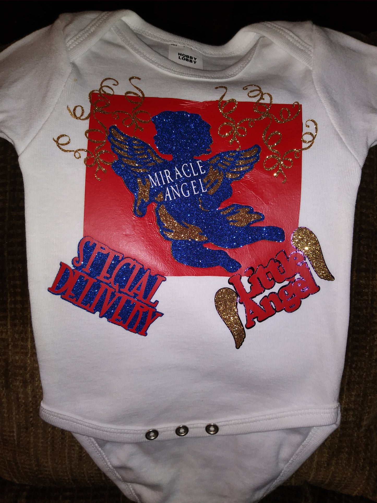 Special Angel baby onesies