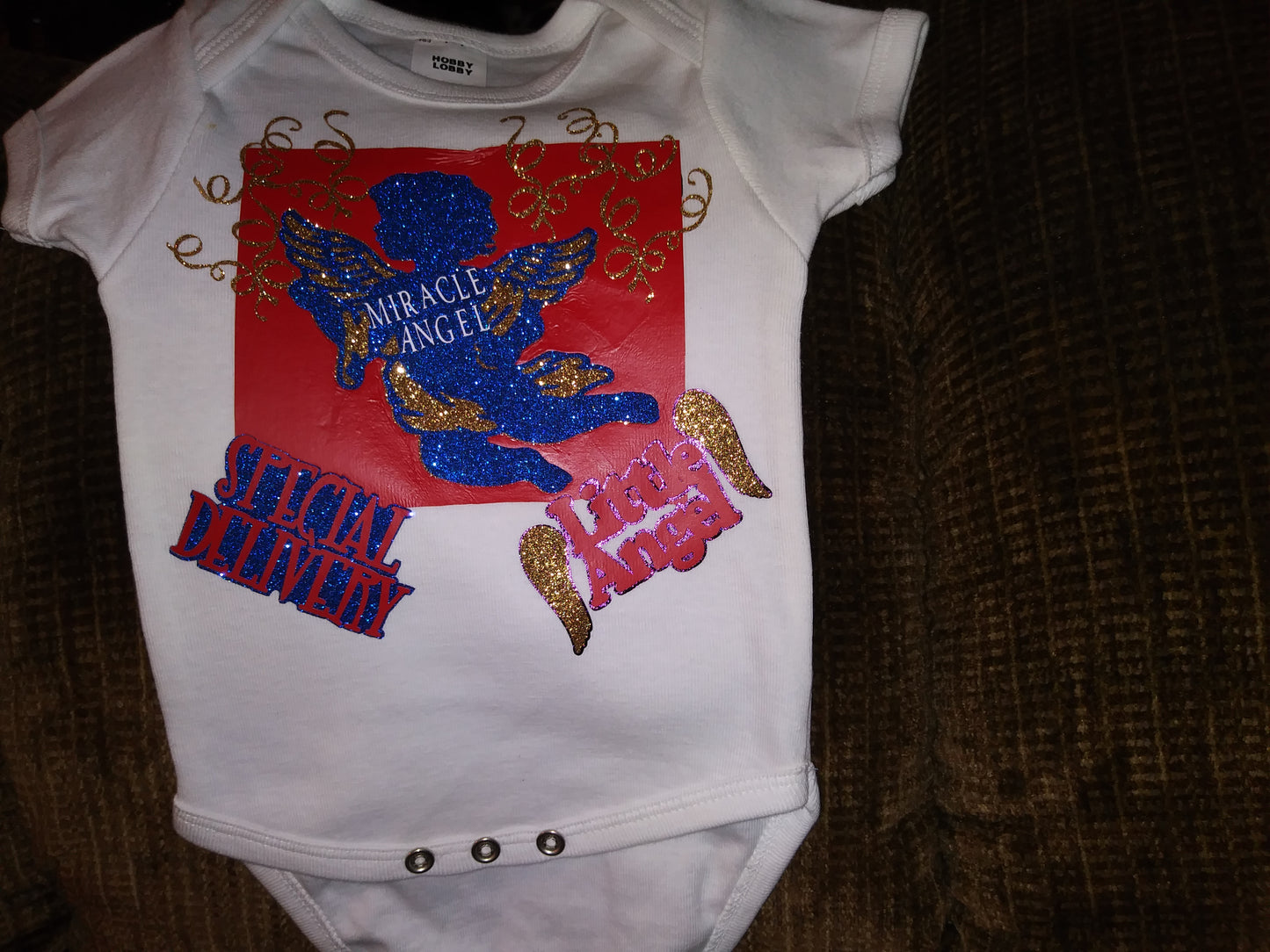Special Angel baby onesies