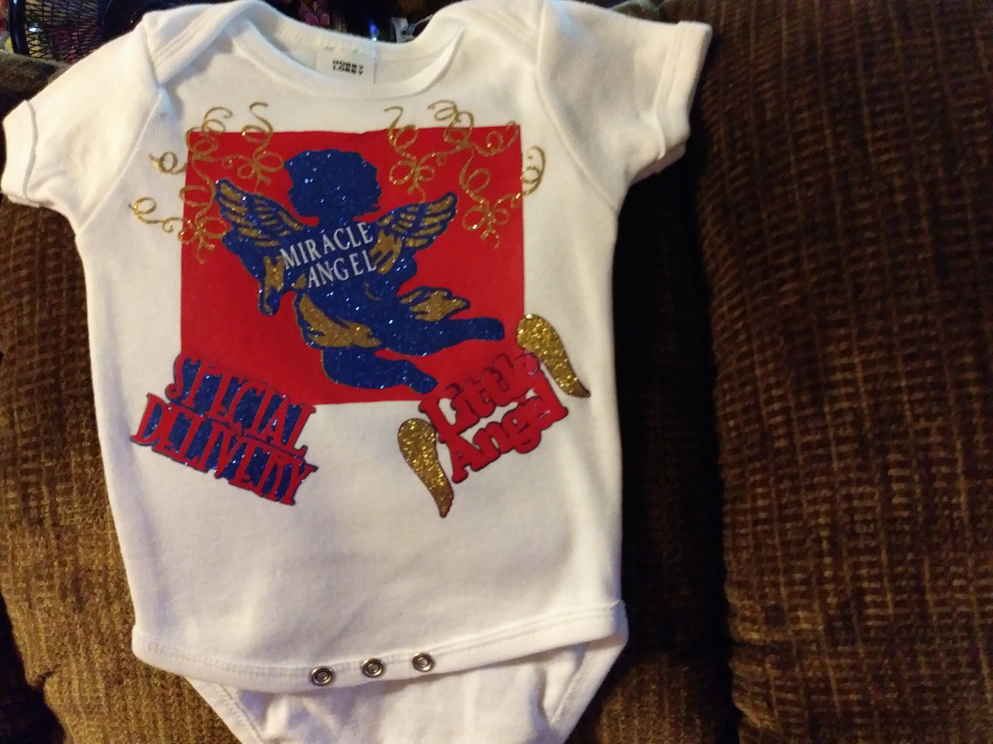 Special Angel baby onesies
