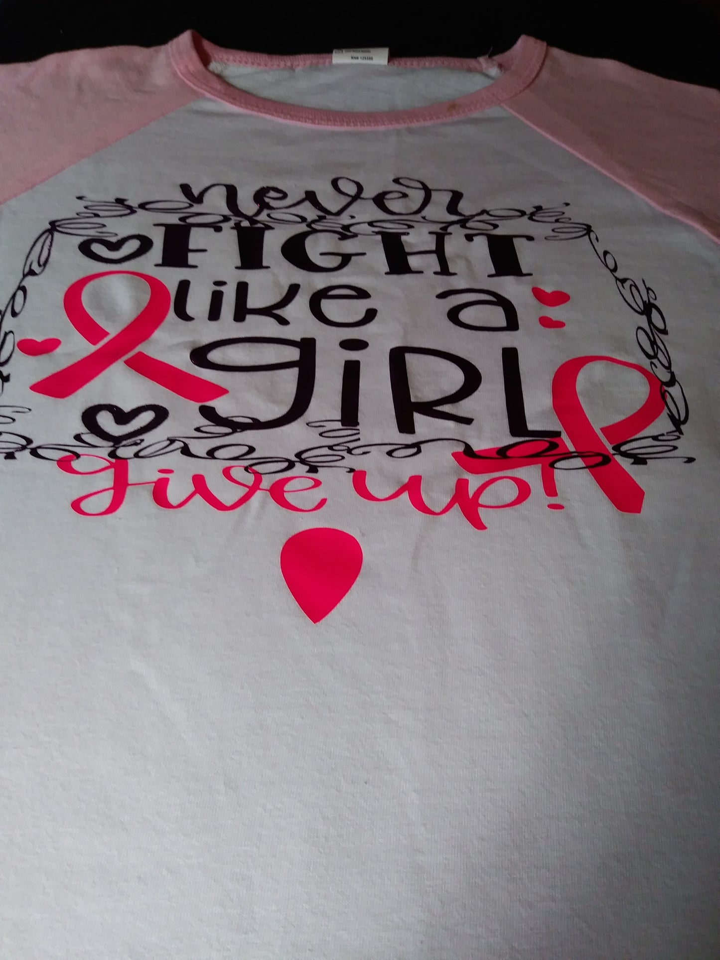 Fight like a girl cancer free shirt