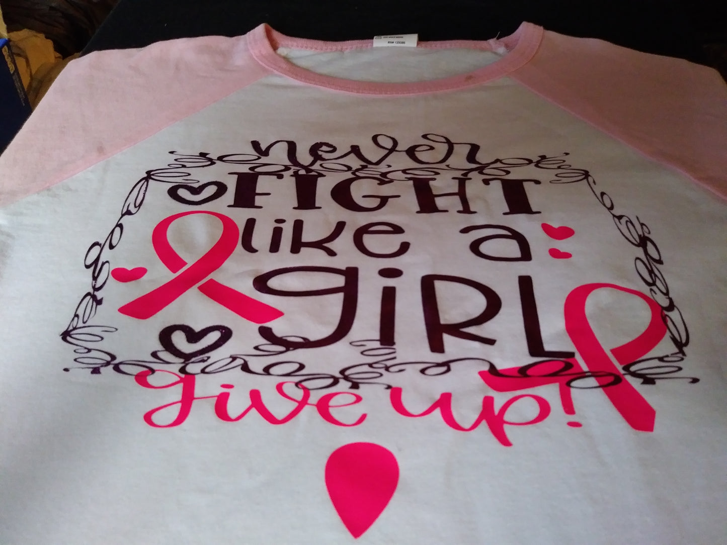 Fight like a girl cancer free shirt