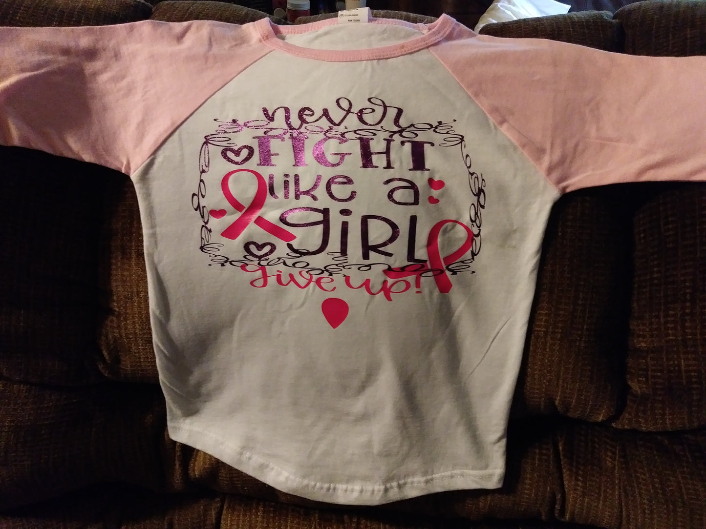 Fight like a girl cancer free shirt