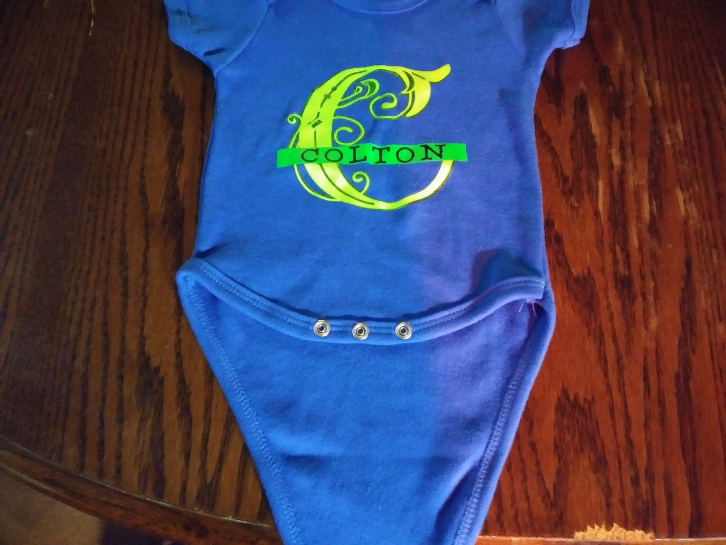 Personalized baby Oneies