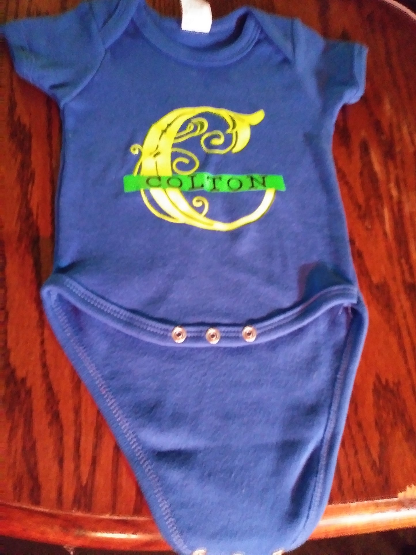 Personalized baby Oneies