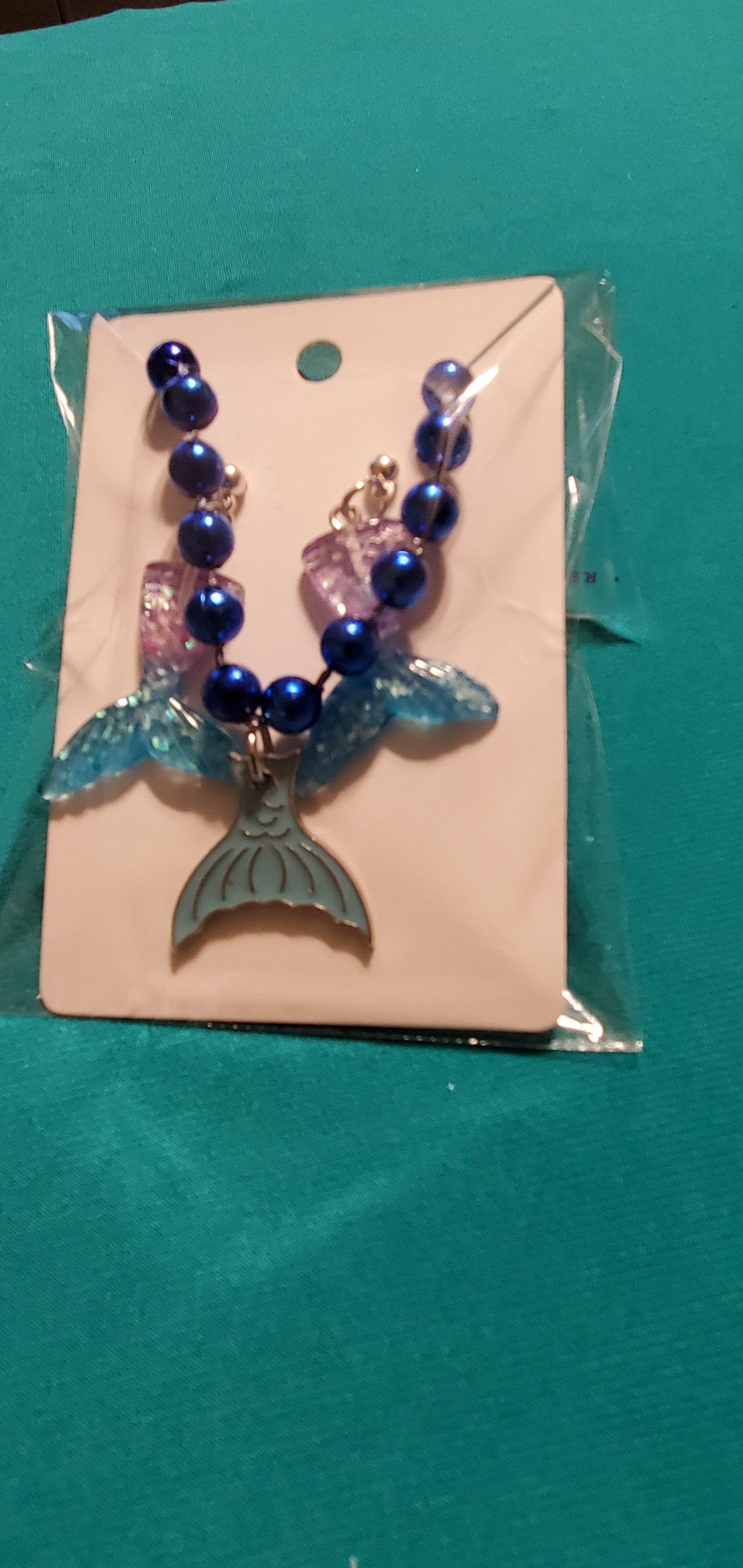Mermaid tail earrings