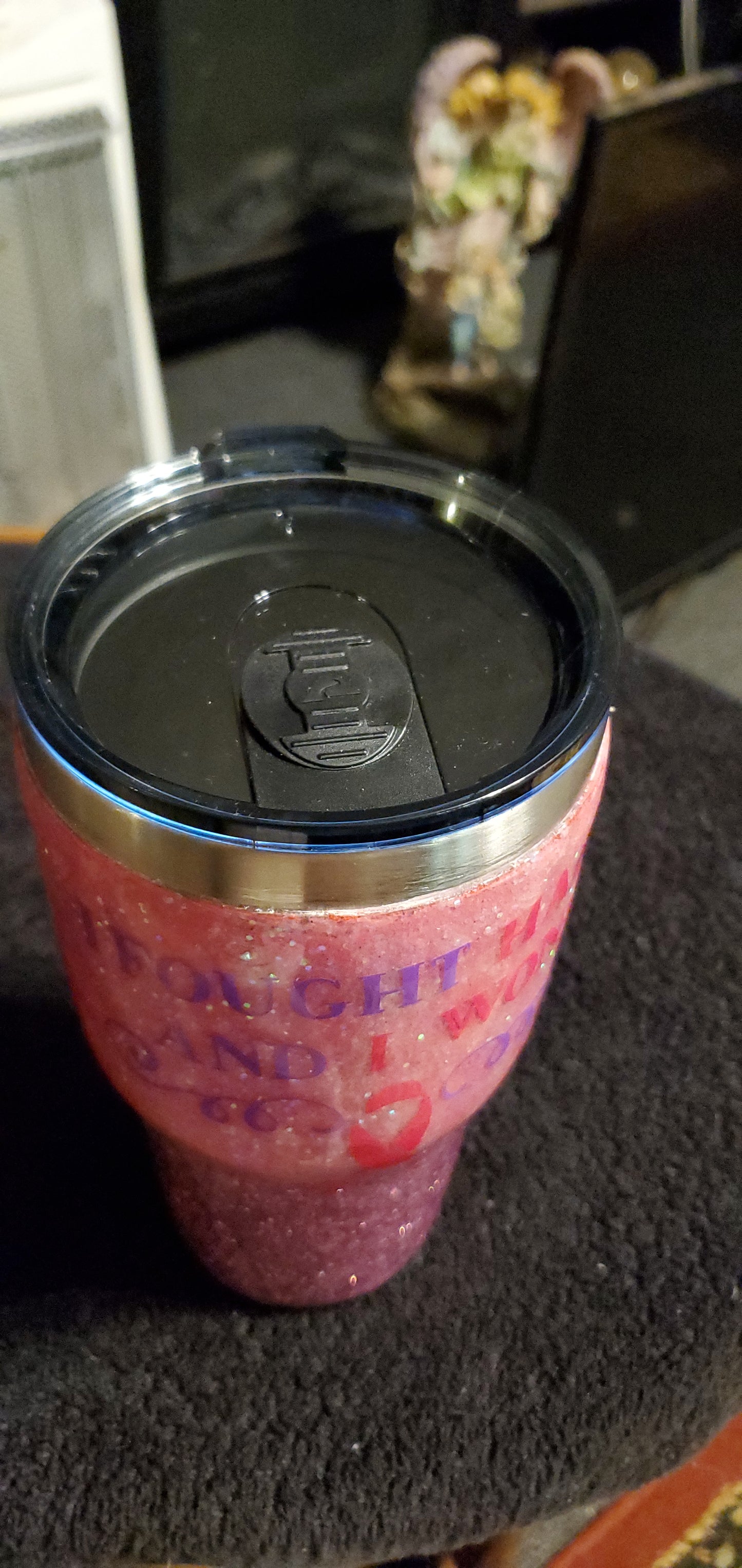 Cancer free 30 oz Built tumbler cup