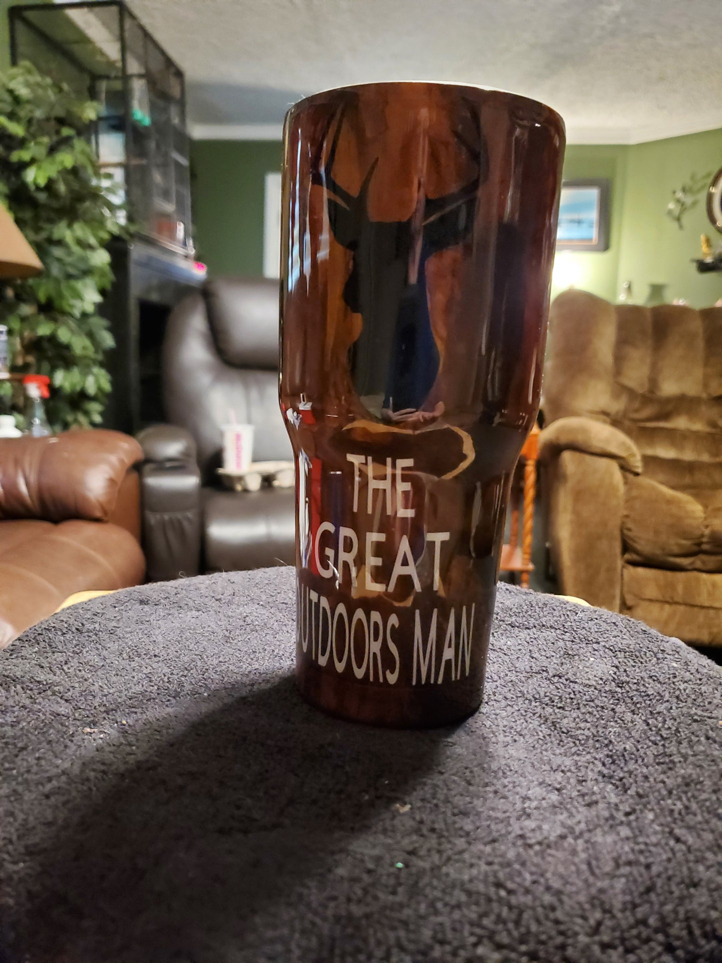 My hunting buddy tumbler cup .