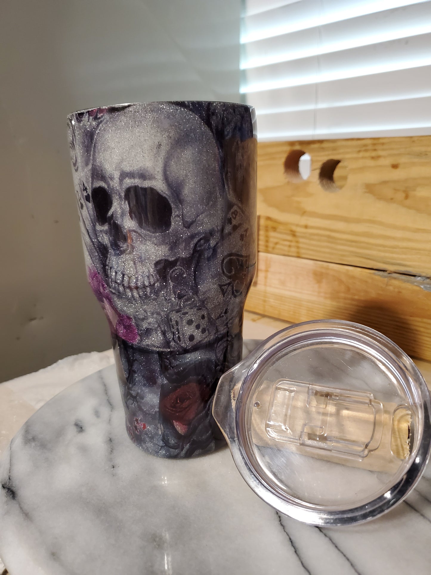My 30 oz Skelton tumbler cup