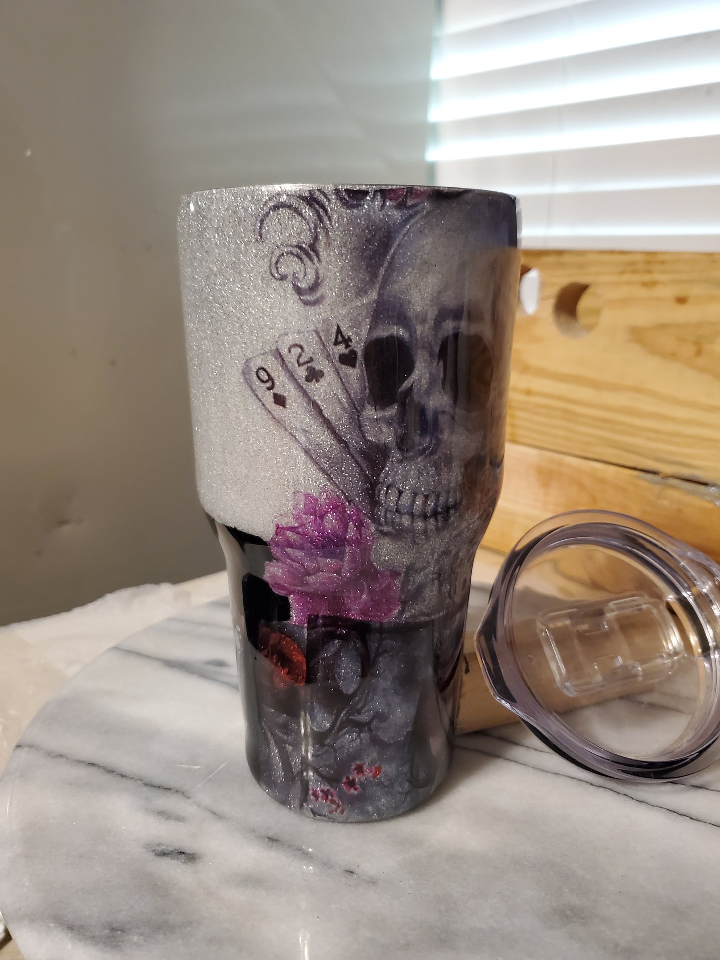 My 30 oz Skelton tumbler cup