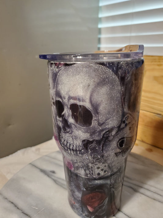 My 30 oz Skelton tumbler cup