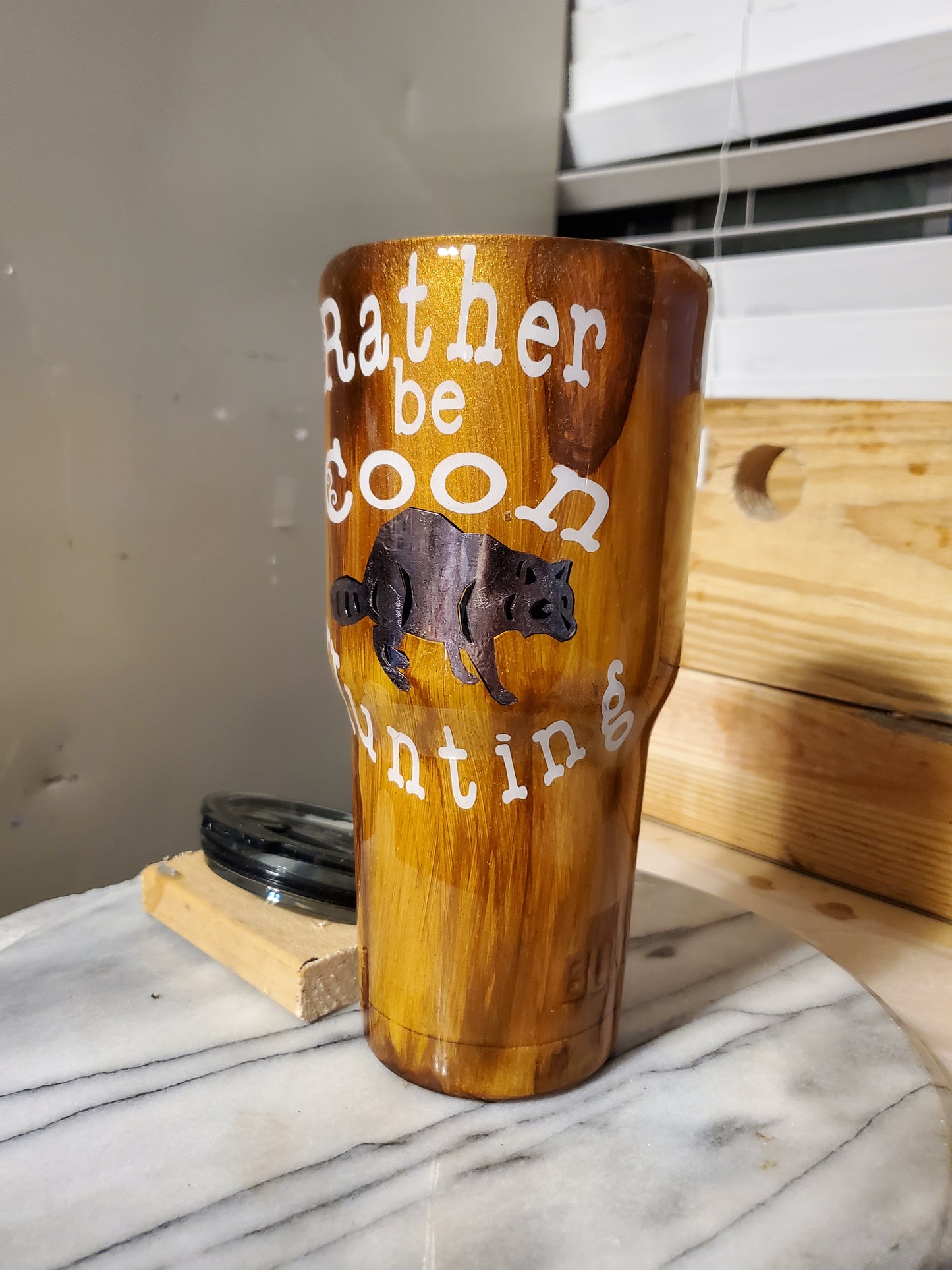 30 0z My business logo Double walled insulated Stainless steel tumbler cup