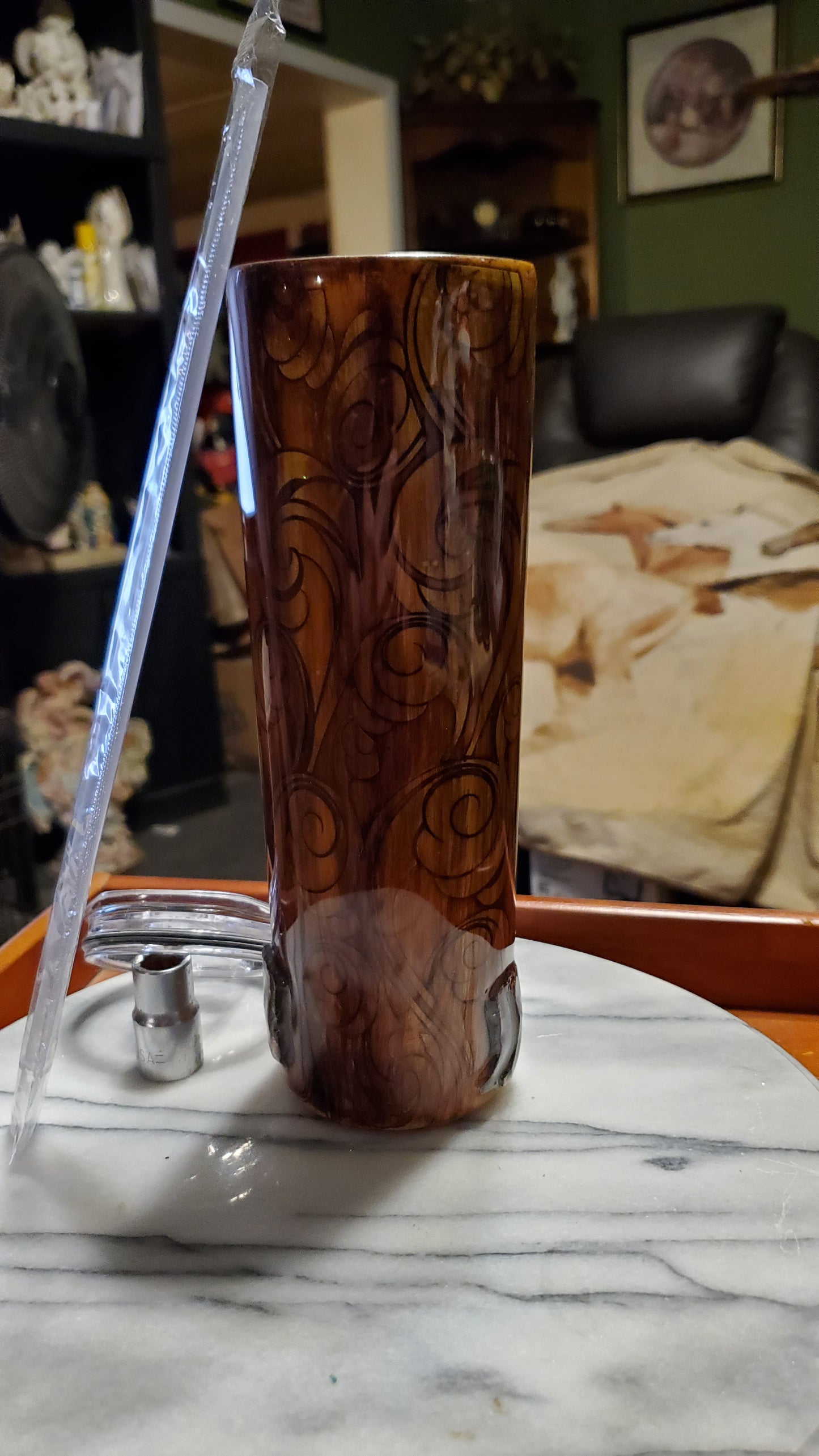 30 oz Country stainless steel hogg tumbler cup