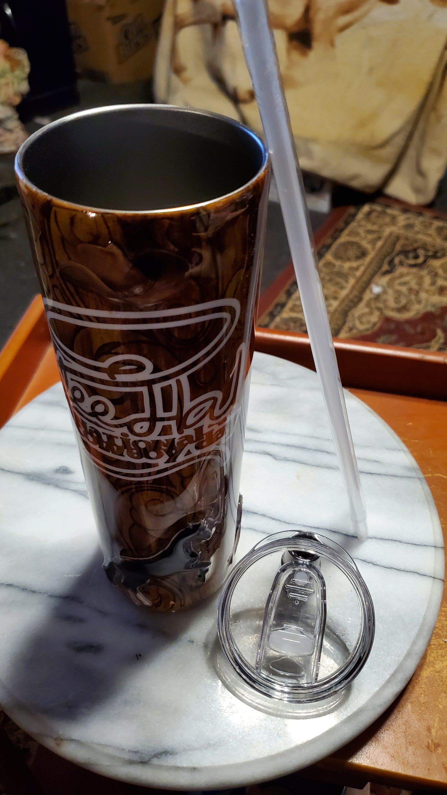 30 oz Country stainless steel hogg tumbler cup