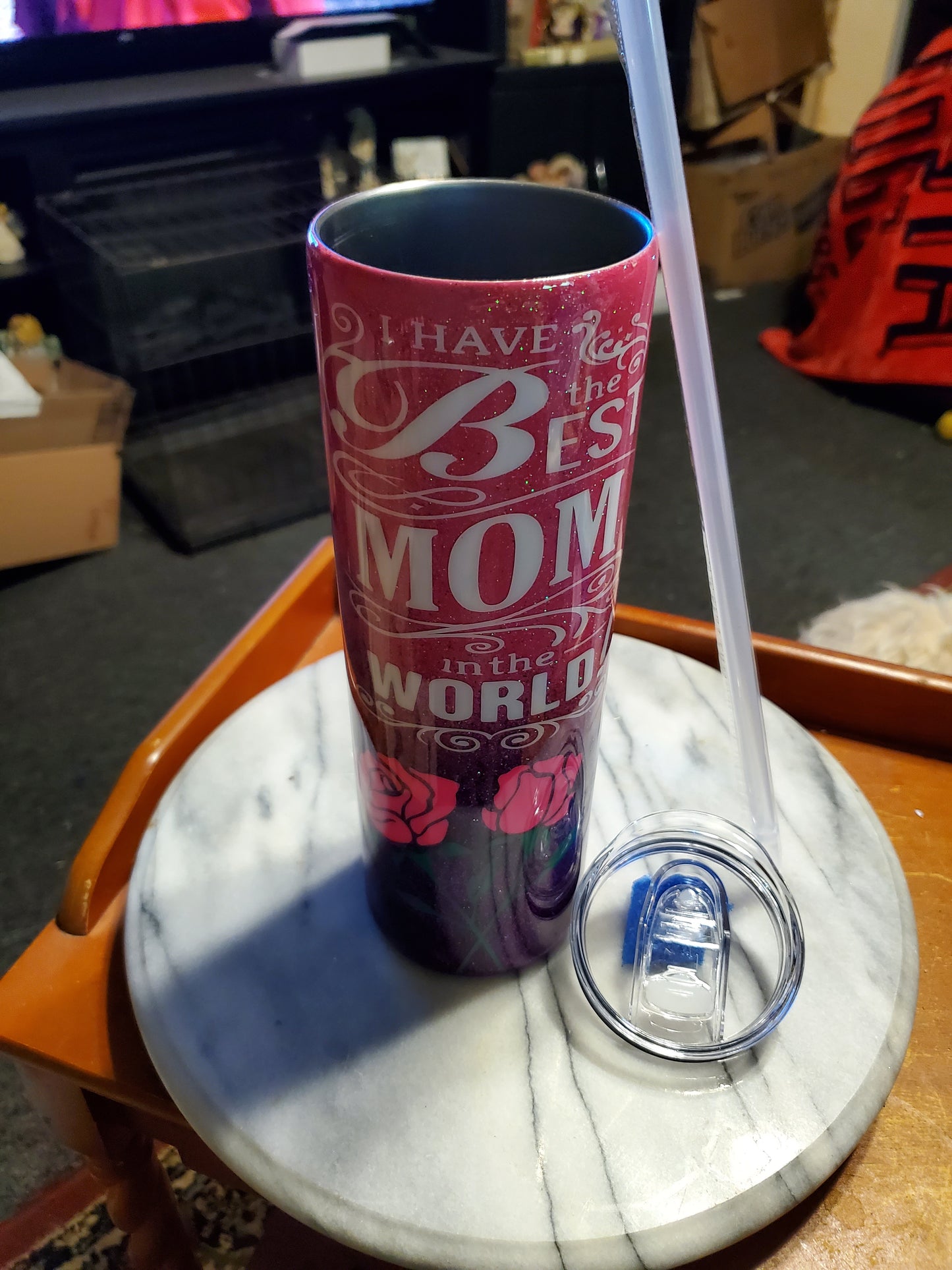 30 oz Happy mother's day stainless steel hogg tumbler cup