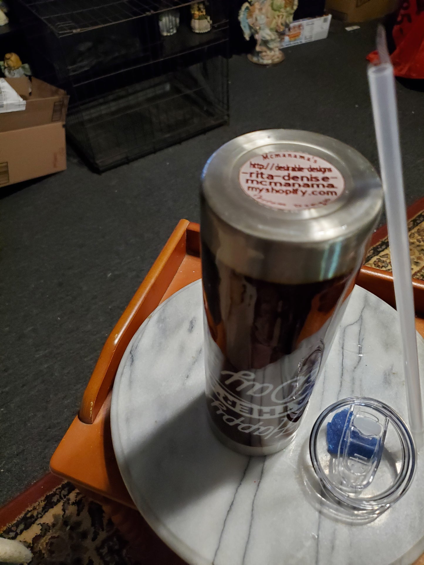 30 oz Happy Father's Day Stainless steel hogg tumbler cup