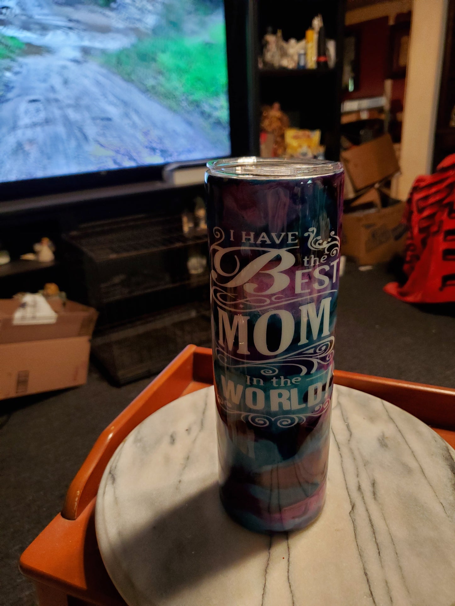 30 oz Happy mother's Day stainless steel tumbler cup