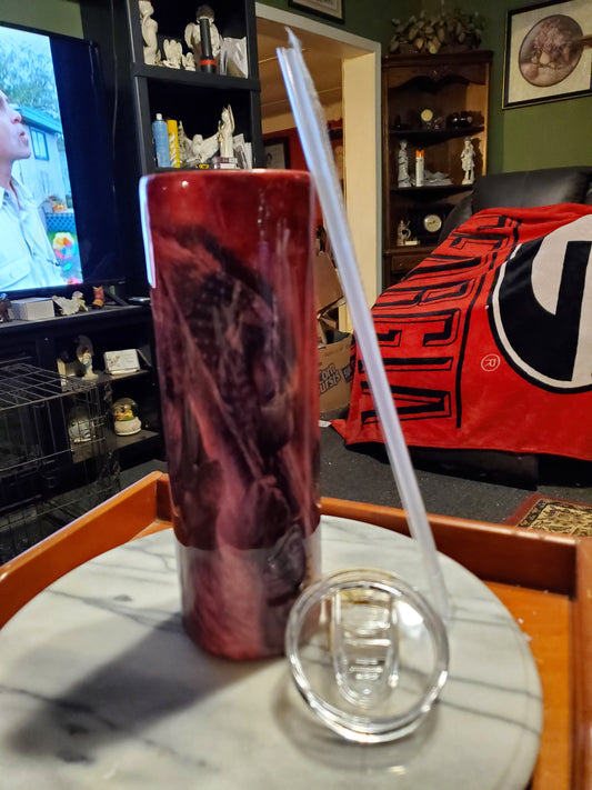 30 oz Indian Stainless steel hogg tumbler cup