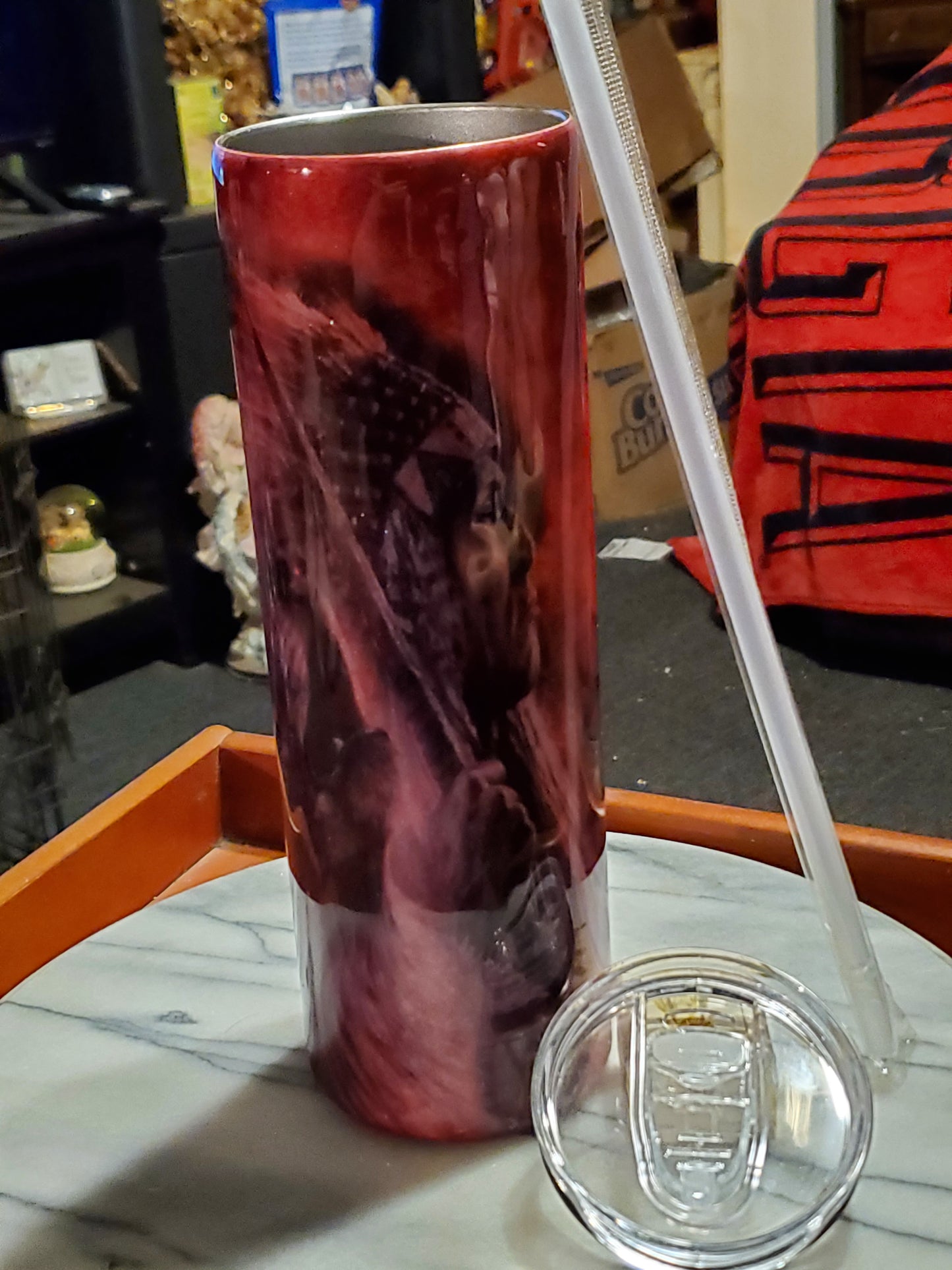 30 oz Indian Stainless steel hogg tumbler cup