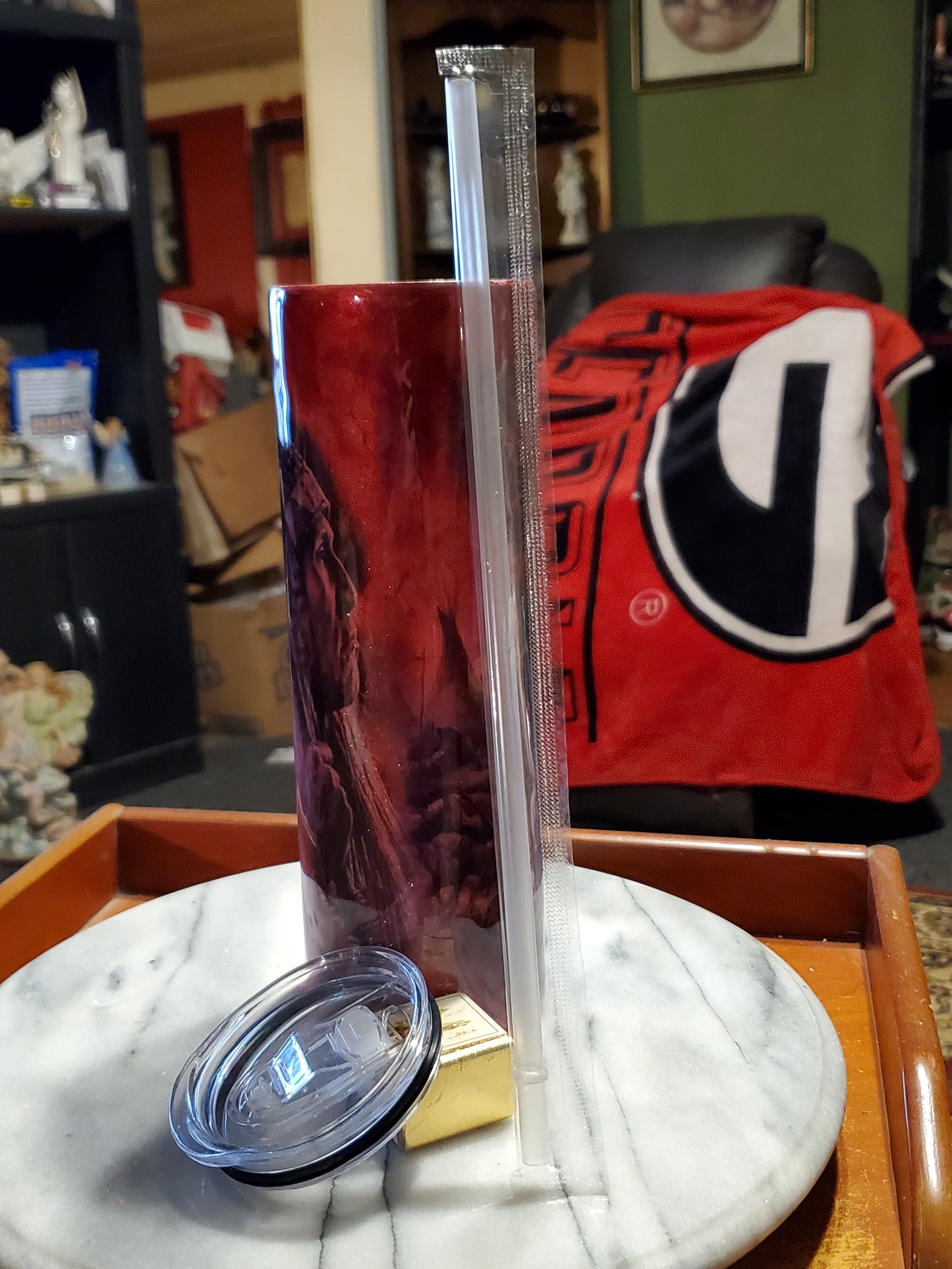 30 oz Indian Stainless steel hogg tumbler cup