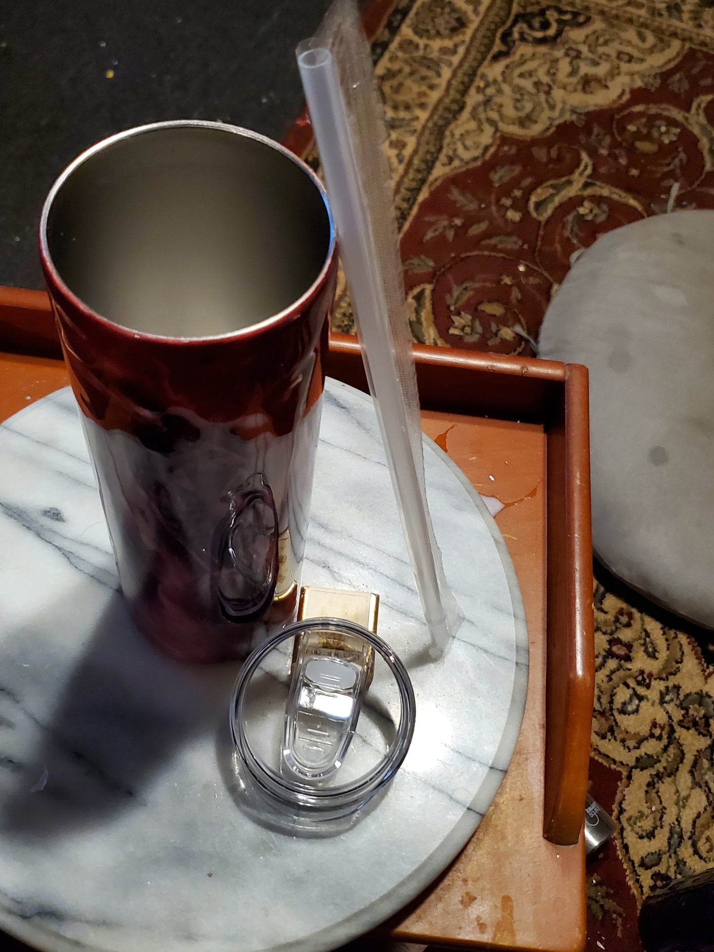 30 oz Indian Stainless steel hogg tumbler cup
