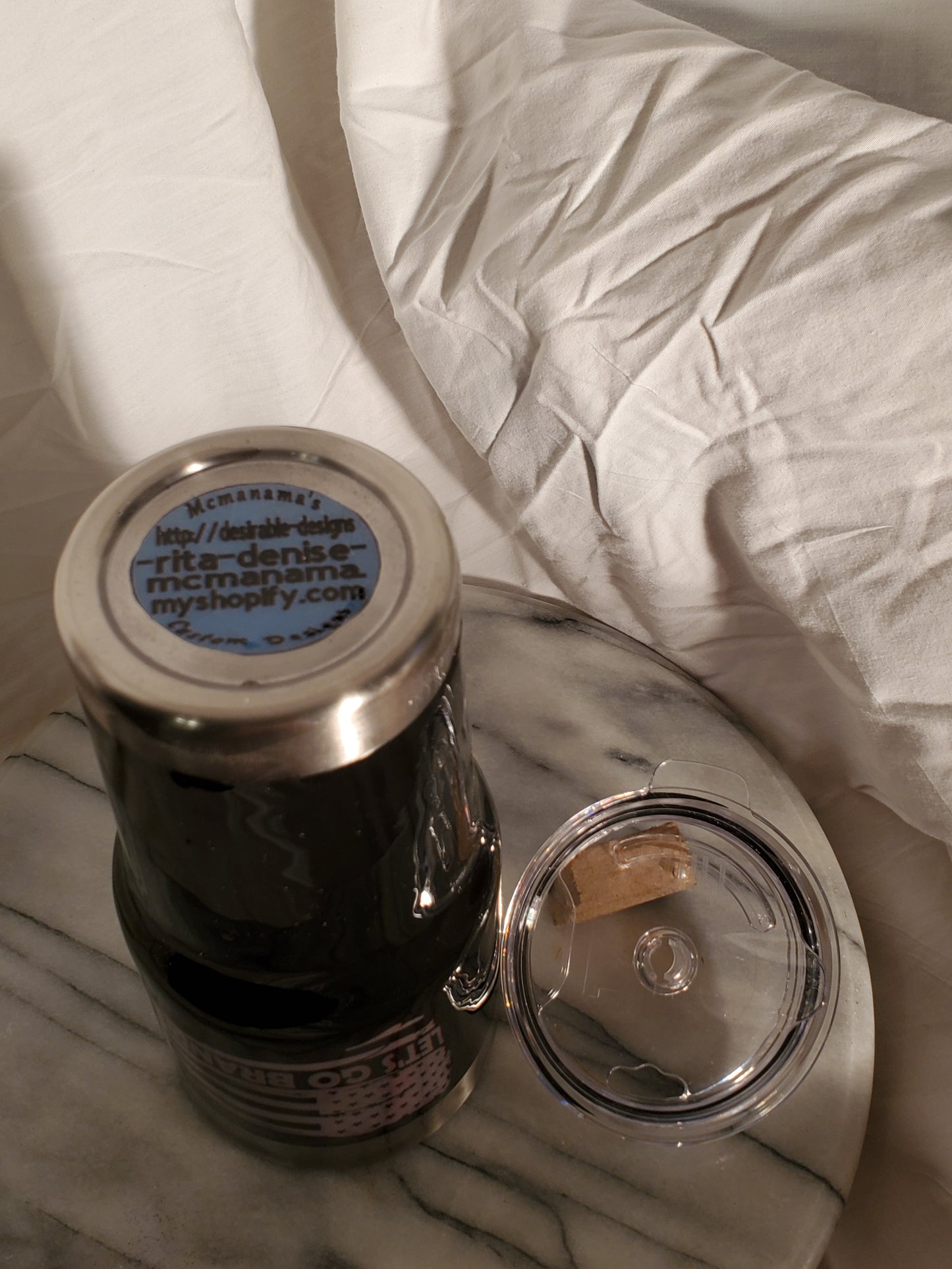 30 oz FJB stainless steel hogg tumbler cup