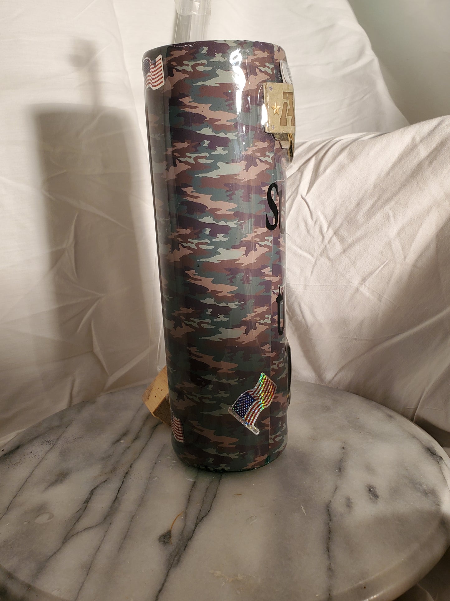 30 oz United States army hogg stainless steel tumbler cup