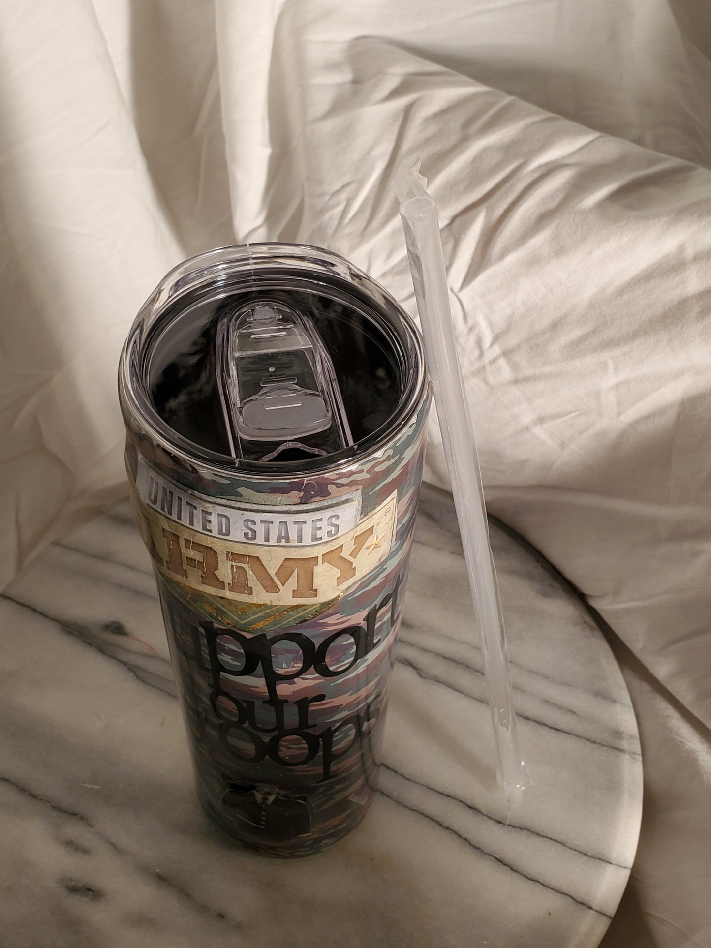 30 oz United States army hogg stainless steel tumbler cup