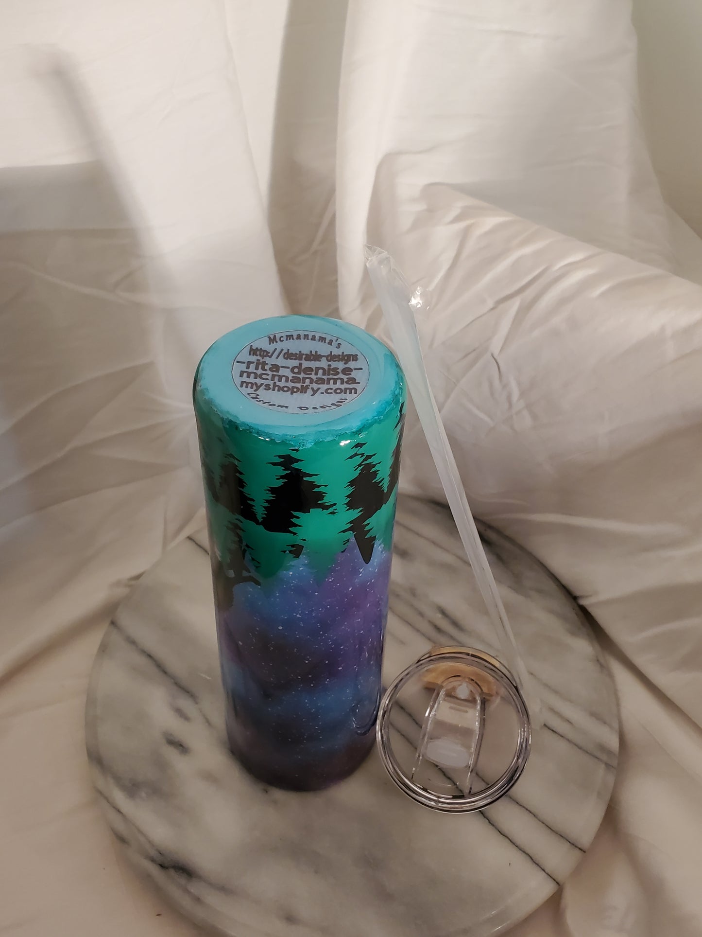 30 oz Your in our neck of the woods stainless steel tumbler cup