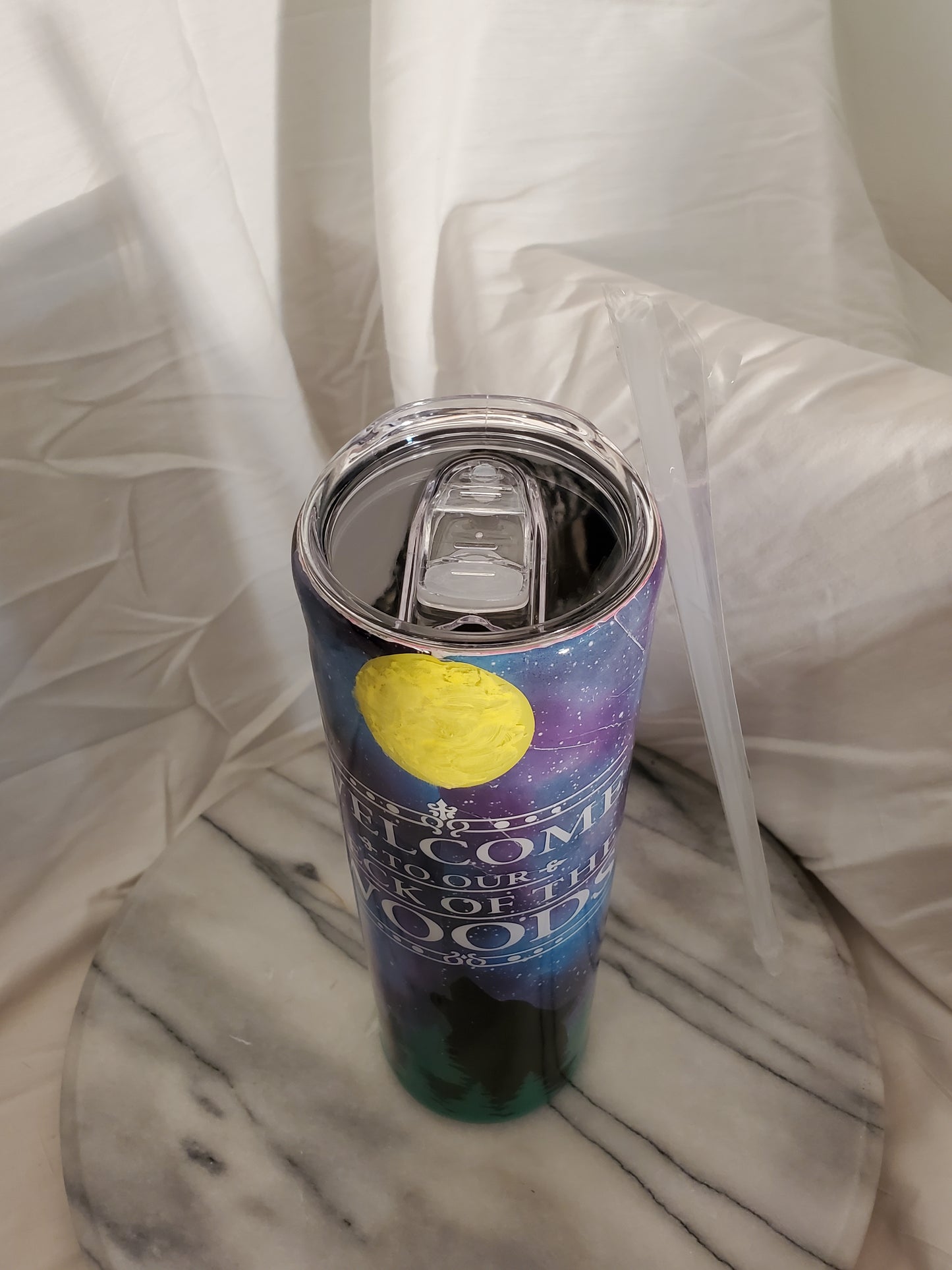30 oz Your in our neck of the woods stainless steel tumbler cup