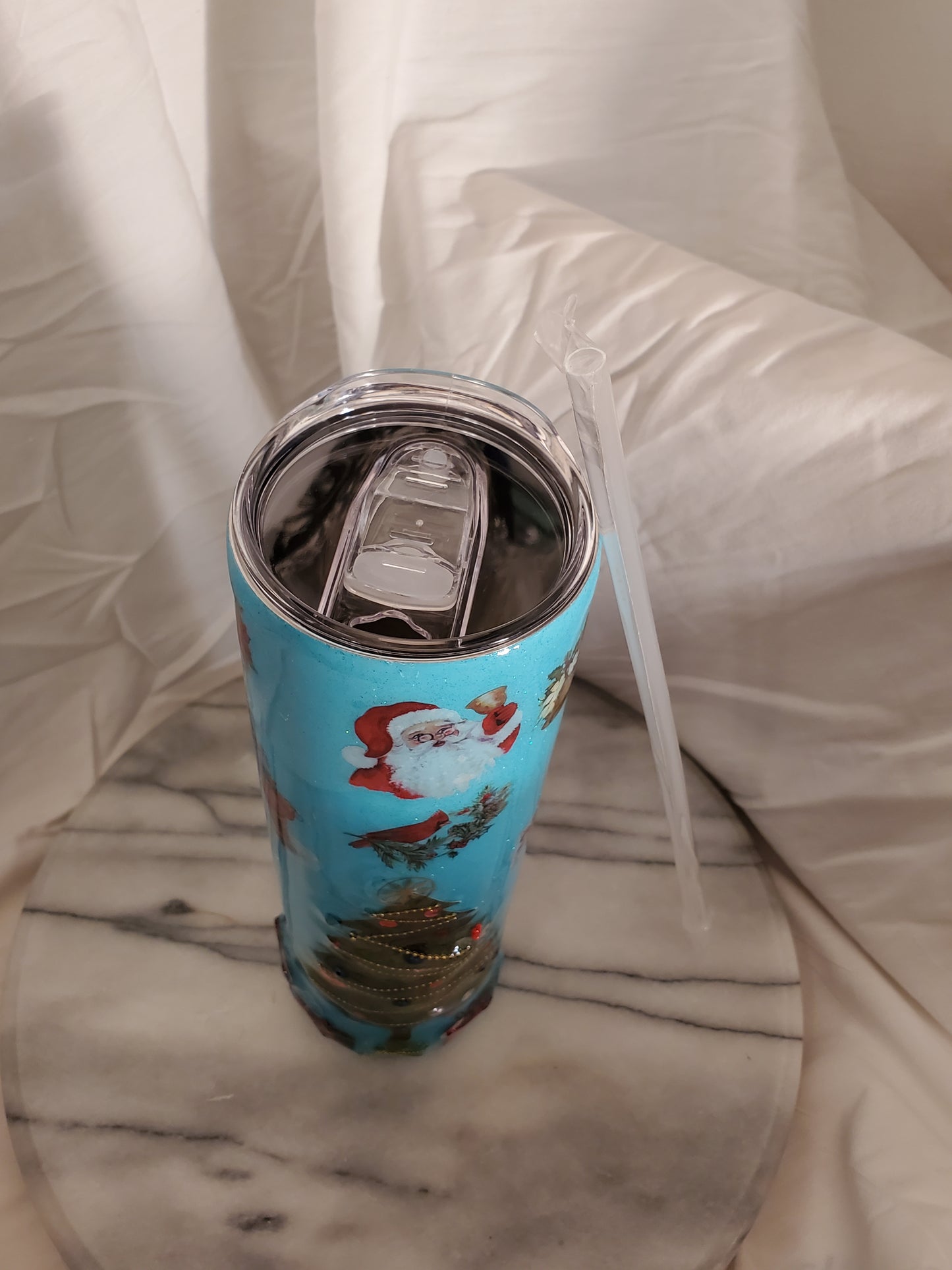 30 oz Merry Christmas hogg stainless steel tumbler cup