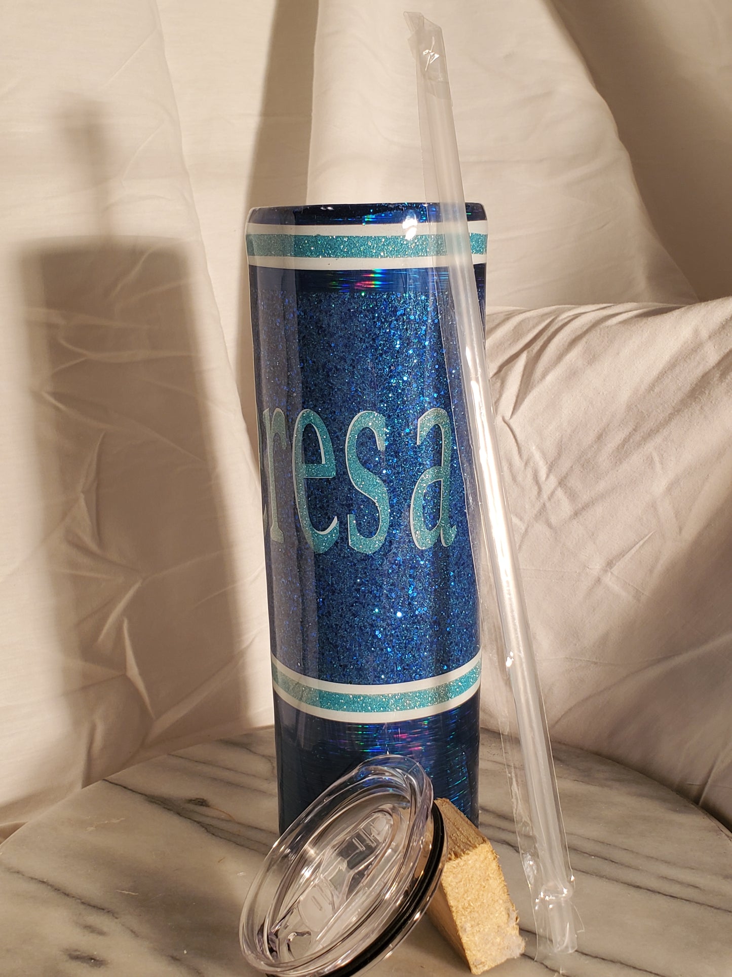 30 oz Personalized name on hogg stainless steel tumbler cup