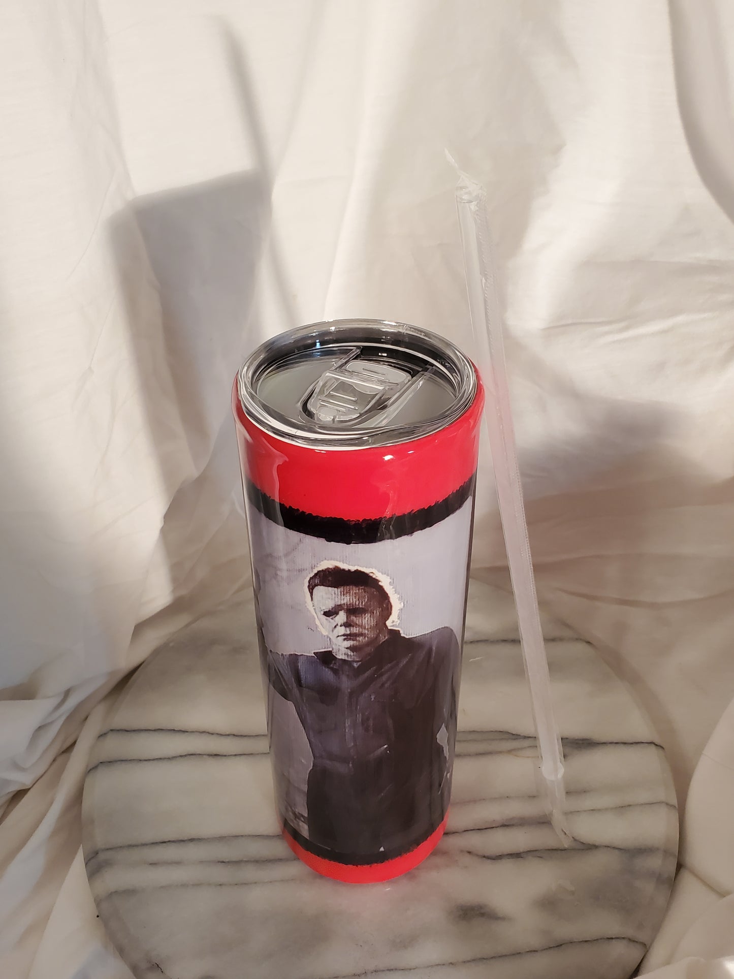 30 oz Micheal Myers stainless steel hogg tumbler cup