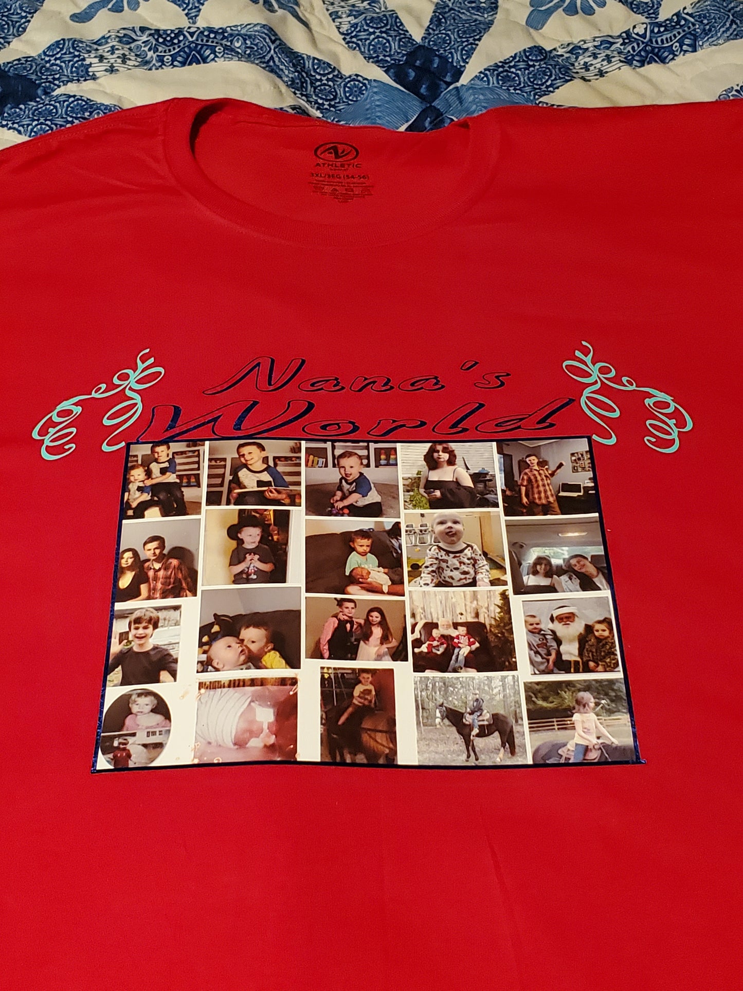 Nana's world personalized shirt