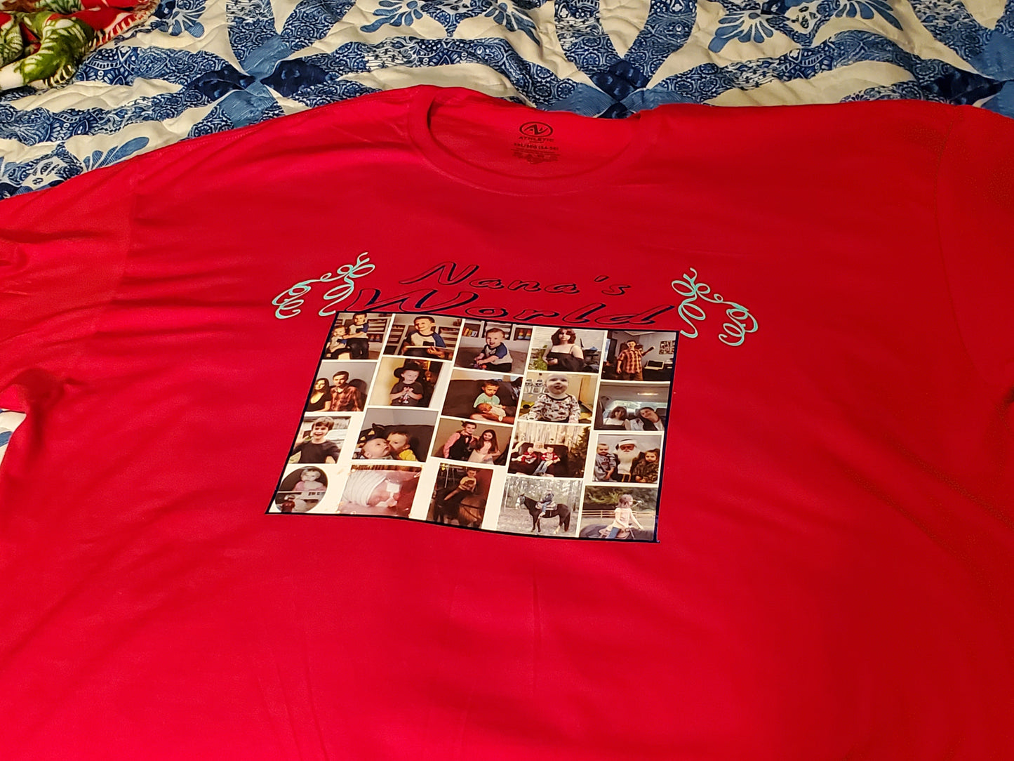 Nana's world personalized shirt