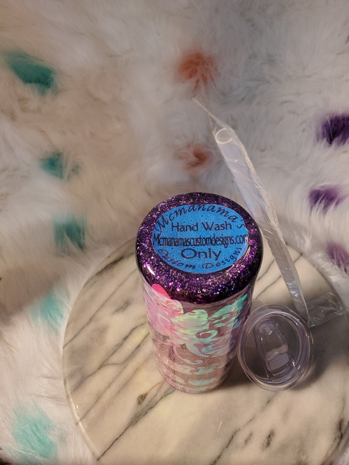 20oz Mama's little miracle double wall stainless steel tumbler cup