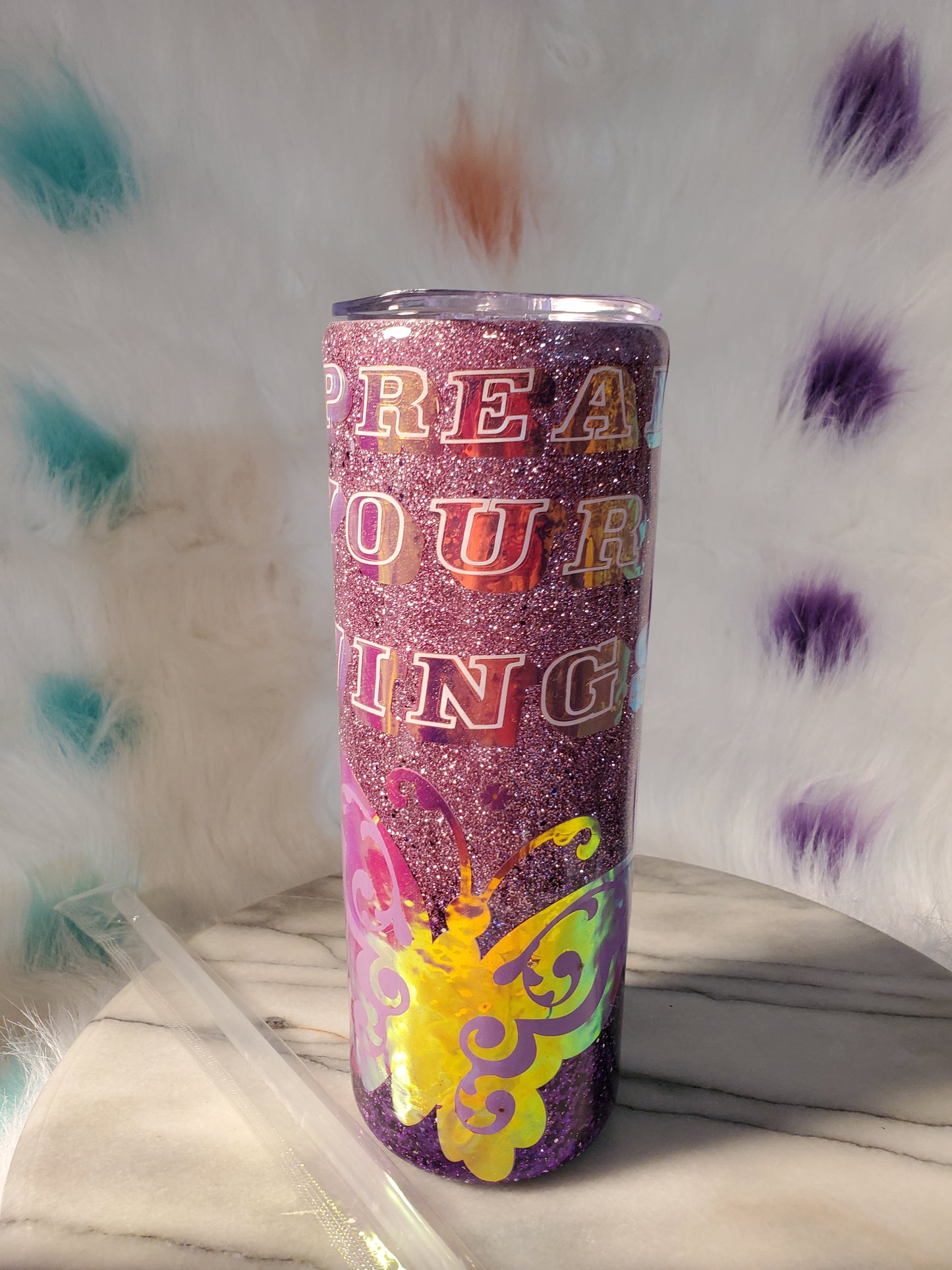 20oz Mama's little miracle double wall stainless steel tumbler cup