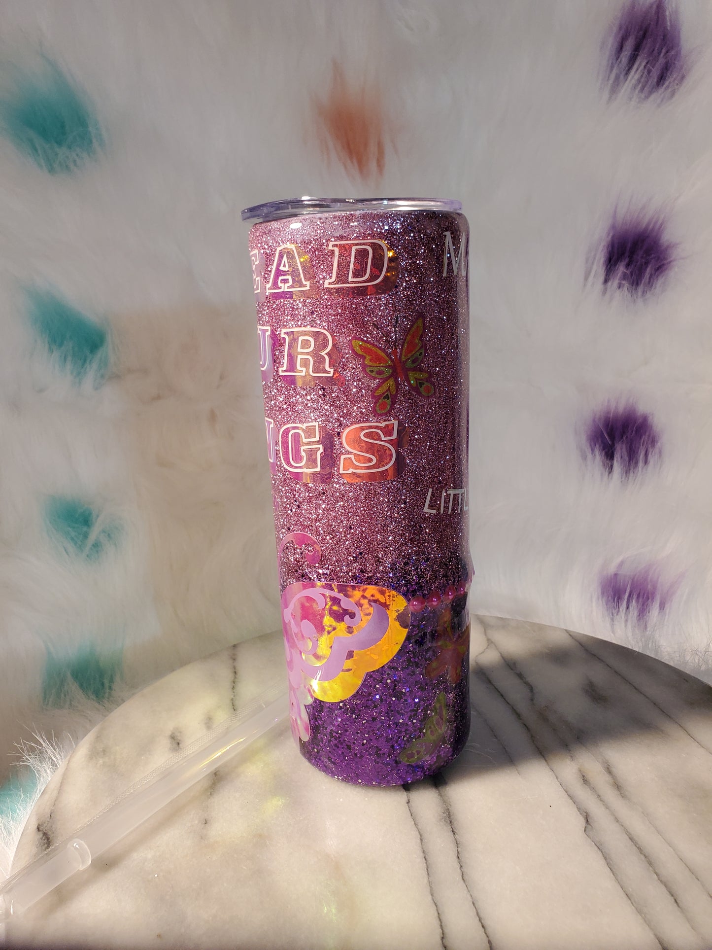 20oz Mama's little miracle double wall stainless steel tumbler cup