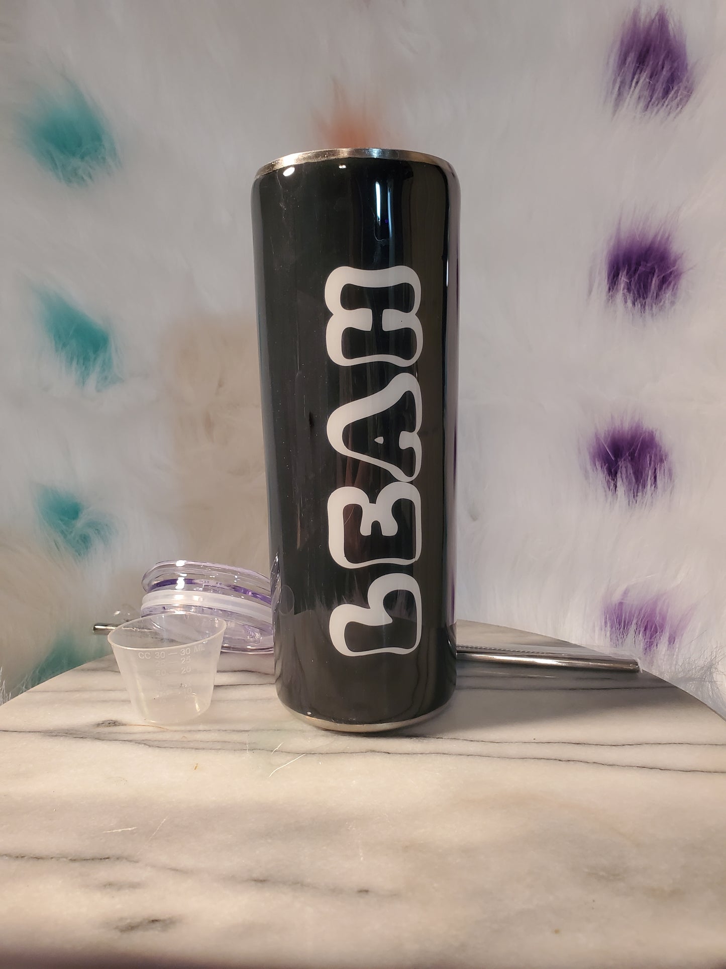 20 oz Personalized double wall stainless steel tumbler cup