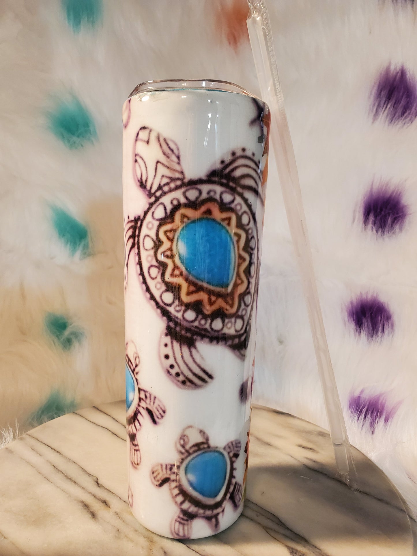 30oz Turtle double wall stainless steel tumbler cup