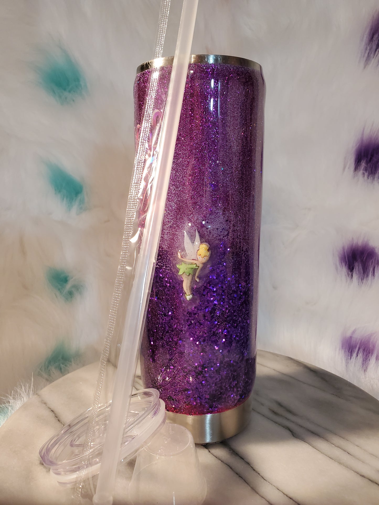 30 oz My fairy doublewall stainless steel tumbler cup.